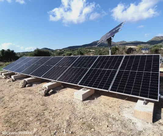 Instalación solar en Sant Llorenç